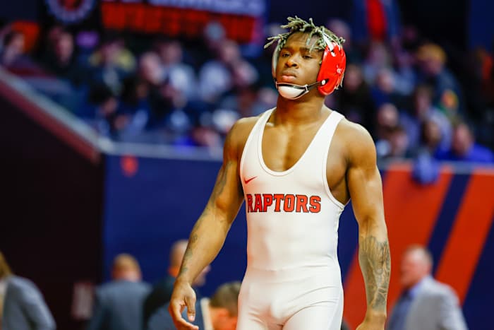 Illinois state wrestling championships February 18 2023 Nate Latsch 15435